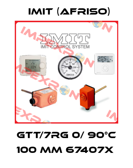 GTT/7RG 0/ 90°C 100 mm 67407x  IMIT (Afriso)