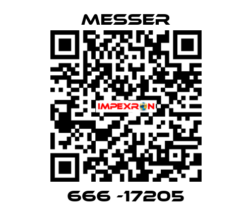 666 -17205 Messer