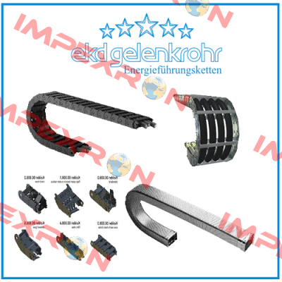 PLP 521 /500 x 4500 / 176 - SD52/SD52 "h" 5 Pz/2.te Tlg Ekd Gelenkrohr
