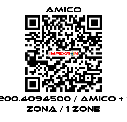 200.4094500 / AMICO + 1 ZONA / 1 ZONE AMICO