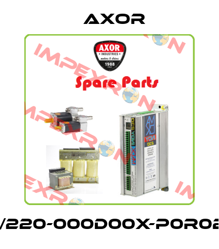 SSAX55M40/220-000D00X-P0R020-SC00R1XX AXOR
