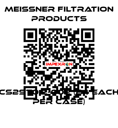 CS2ST0.2-002 (24 each per case) Meissner Filtration Products