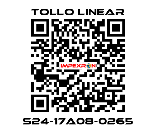 S24-17A08-0265 Tollo Linear