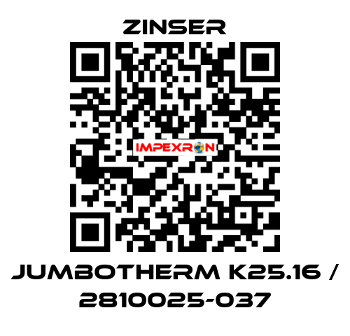 JUMBOTHERM K25.16 / 2810025-037 Zinser
