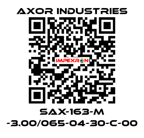 SAX-163-M -3.00/065-04-30-C-00 Axor Industries