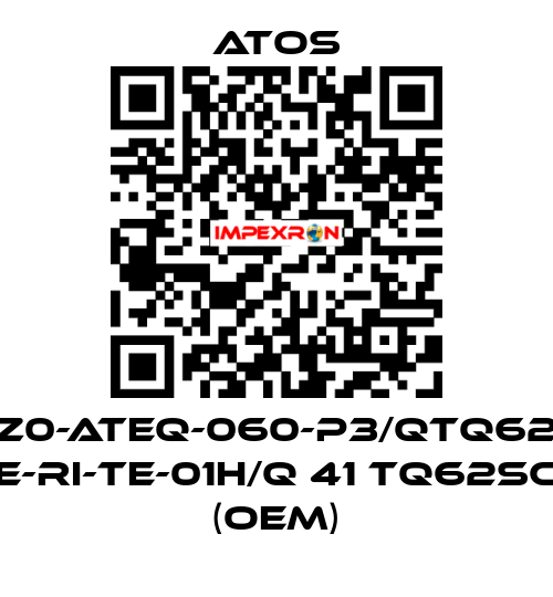 DHZ0-ATEQ-060-P3/QTQ62SC E-RI-TE-01H/Q 41 TQ62SC (OEM) Atos