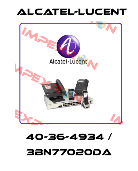 40-36-4934 / 3BN77020DA Alcatel-Lucent
