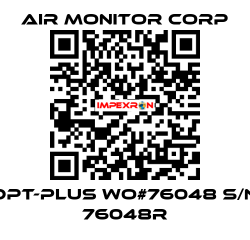 DPT-plus WO#76048 S/N 76048R AIR MONITOR CORP