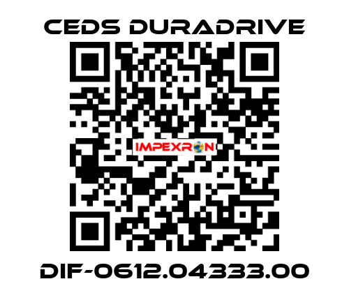 DIF-0612.04333.00 Ceds Duradrive