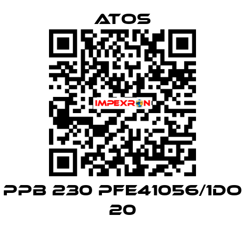 PPB 230 PFE41056/1DO 20 Atos