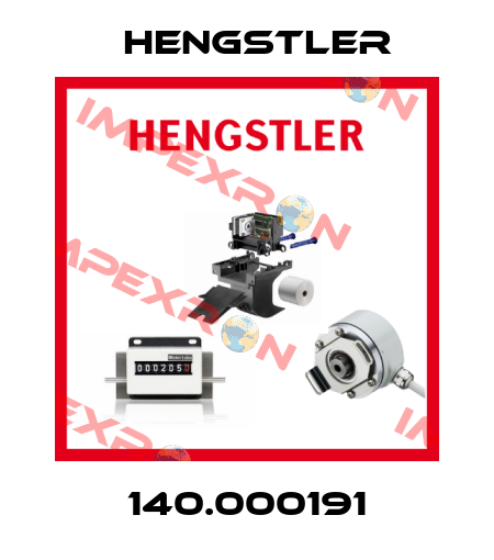 140.000191 Hengstler
