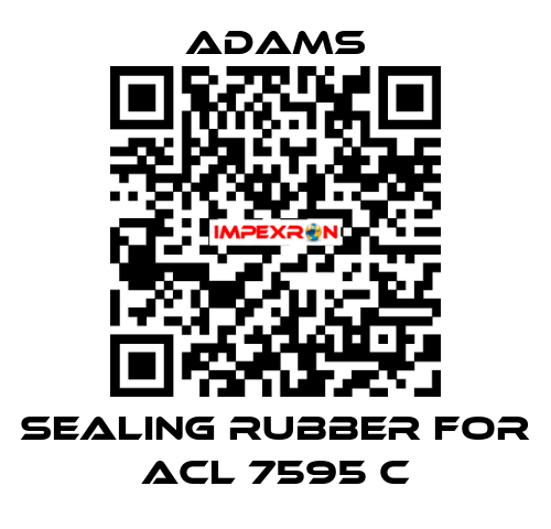 Sealing rubber for ACL 7595 C ADAMS