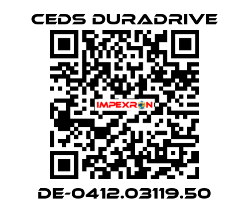 DE-0412.03119.50 Ceds Duradrive