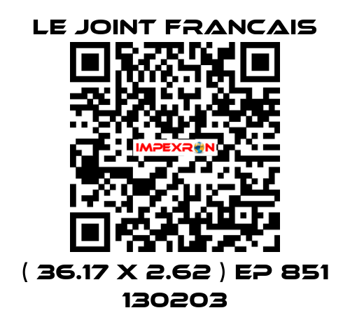 ( 36.17 x 2.62 ) EP 851 130203 LE JOINT FRANCAIS