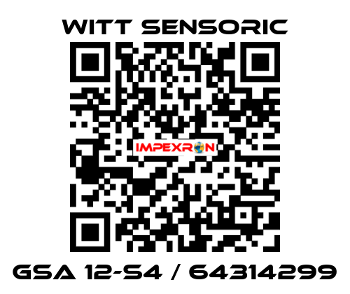 GSA 12-S4 / 64314299 Witt Sensoric