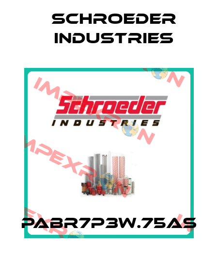 PABR7P3W.75AS Schroeder Industries