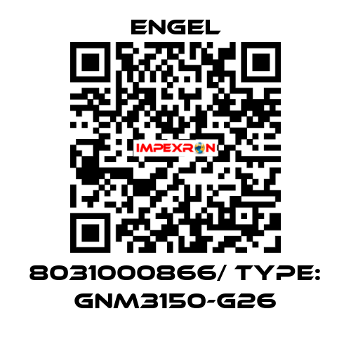 8031000866/ TYPE: GNM3150-G26 ENGEL