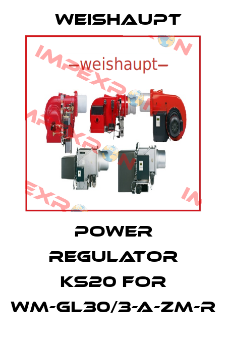 Power regulator KS20 for WM-GL30/3-A-ZM-R Weishaupt