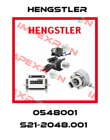 0548001 S21-2048.001  Hengstler
