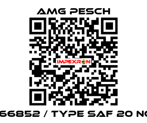 166852 / type SAF 20 NC AMG Pesch