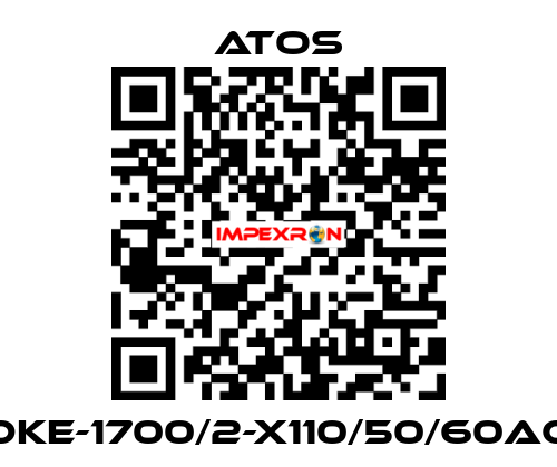 DKE-1700/2-X110/50/60AC Atos
