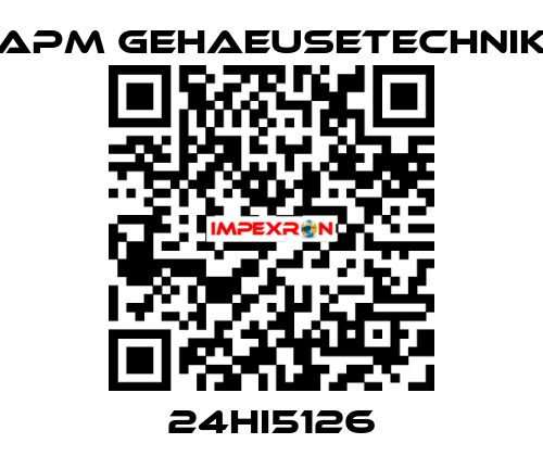 24HI5126 APM GEHAEUSETECHNIK
