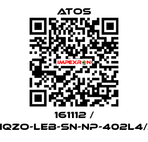 161112 / LIQZO-LEB-SN-NP-402L4/Z Atos