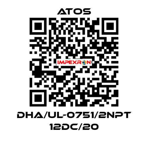 DHA/UL-0751/2NPT 12DC/20 Atos