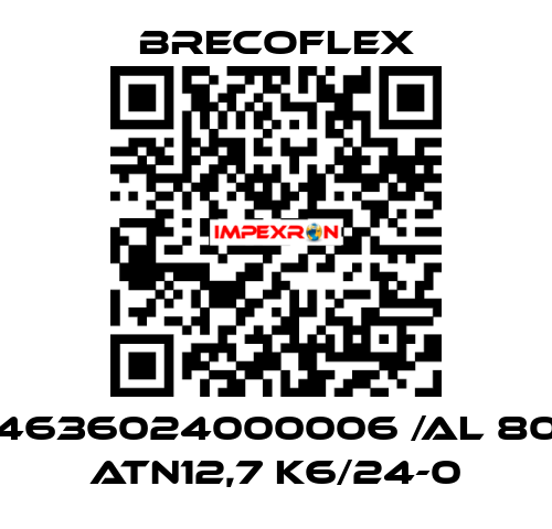 4636024000006 /Al 80 ATN12,7 K6/24-0 Brecoflex