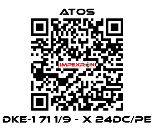 DKE-1 71 1/9 - X 24DC/PE Atos