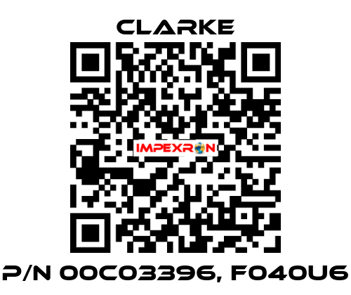 p/n 00C03396, F040U6 Clarke