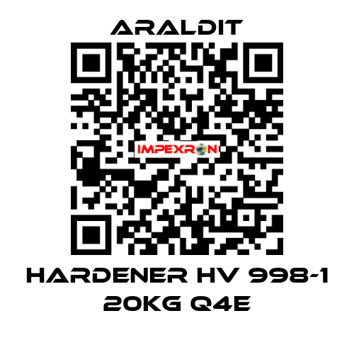 HARDENER HV 998-1 20KG Q4E Araldit