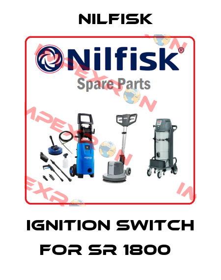 Ignition switch for SR 1800   Nilfisk