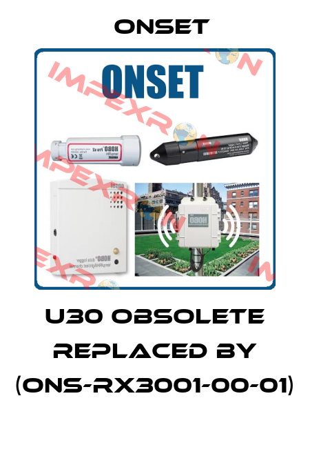 U30 obsolete replaced by (ONS-RX3001-00-01)  Onset