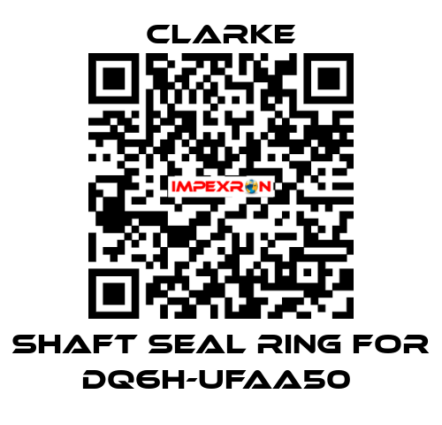 Shaft seal ring for DQ6H-UFAA50  Clarke