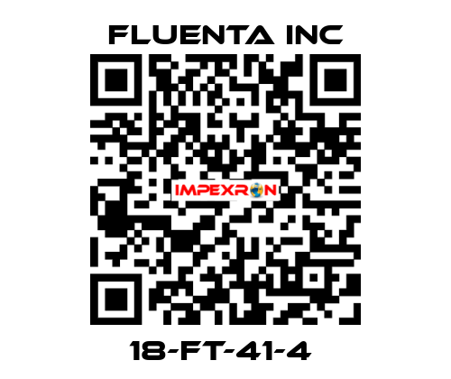 18-FT-41-4  Fluenta Inc