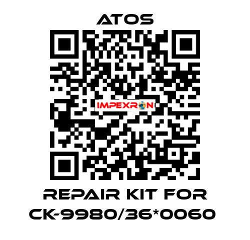 REPAIR KIT FOR CK-9980/36*0060  Atos