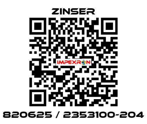 820625 / 2353100-204 Zinser