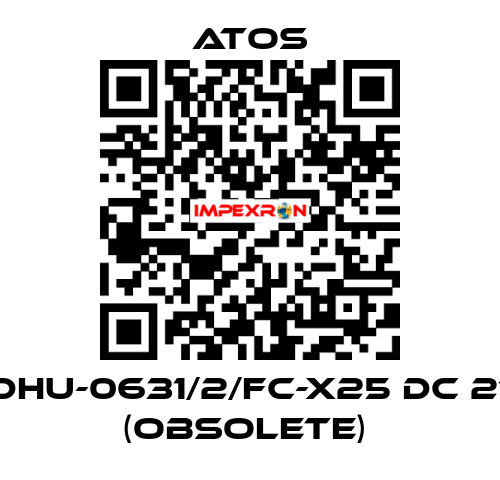 DHU-0631/2/FC-X25 DC 21 (obsolete)  Atos