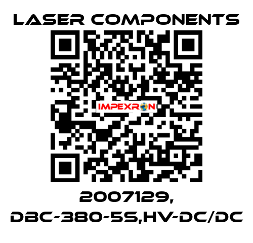 2007129, DBC-380-5S,HV-DC/DC Laser Components