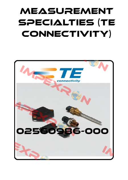 02560986-000  Measurement Specialties (TE Connectivity)