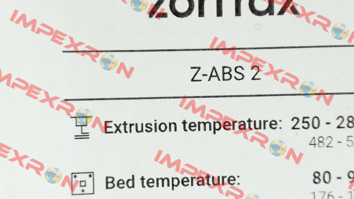 Zortrax Z-ABS v2 filament - 1,75mm - 800g - Blau (ID 25823) Zortrax