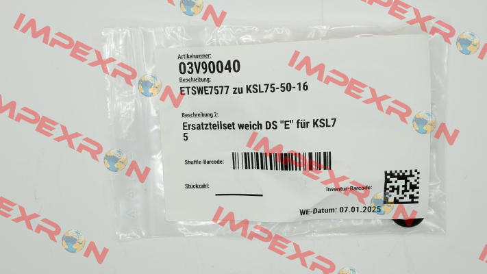 03V90040 /ETSWE7577 zu KSL75-50-16 BEE