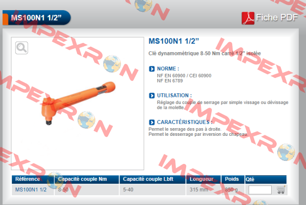 MS100N1 1/2  Sibille Fameca