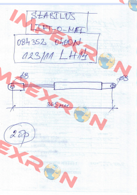 084 352 / 400N Stabilus