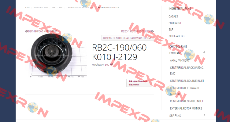 RB2C-190/060 K010 I-2129  Emc