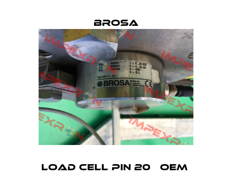 Load cell pin 20   OEM  Brosa