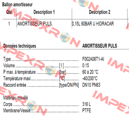 F002A06T1-AI  Hidracar