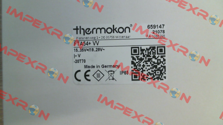 FTA54+ VV / 659147 Thermokon