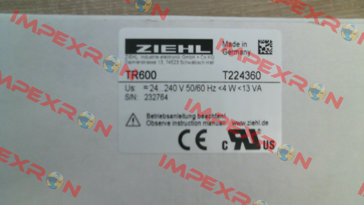 T224360 Ziehl